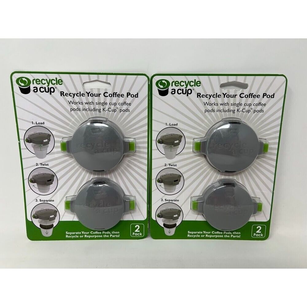 Recycle A Cup Coffee Pod Cutter (4-Pack) – NEW K-Cup Recycling Tool